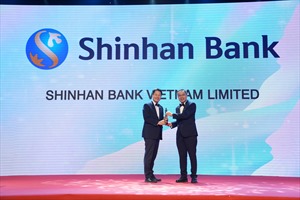 Ngân hàng Shinhan nhận giải thưởng ‘Nơi làm việc tốt nhất châu Á’ lần thứ 4 liên tiếp