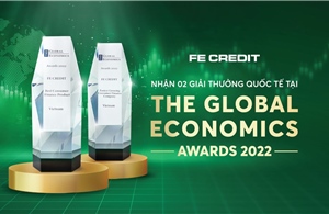 FE CREDIT vinh dự nhận 2 giải thưởng quốc tế từ tạp chí The Global Economics