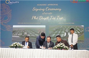 Acuity Funding sẽ hỗ trợ vào dự án tại Bà Rịa - Vũng Tàu và Vĩnh Long