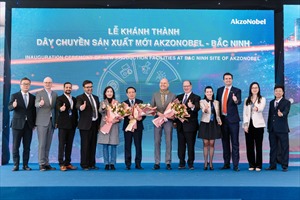 Akzonobel khánh thành dây chuyền sản xuất mới tại Nhà máy Bắc Ninh