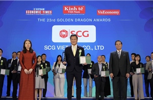 SCG vào top 10 doanh nghiệp FIEs tiêu biểu giải Rồng Vàng 2023-2024