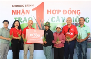 Generali Việt Nam trao tặng 10.000 cây giống cho đồng bào Raglai Ninh Thuận