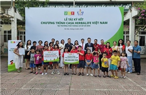 Herbalife Việt Nam tái ký kết tài trợ chương trình Casa Herbalife