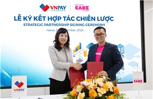 Triển khai dịch vụ tài chính số của Cake trên ví VNPAY