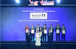 Masan High-Tech Materials ghi danh trong Bảng xếp hạng &#39;Top 500 Doanh nghiệp lớn nhất Việt Nam năm 2024&#39;