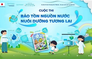 Suntory PepsiCo: Nhiều sáng kiến bảo tồn nguồn nước