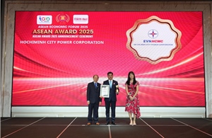 EVNHCMC được vinh danh tại Diễn đàn Kinh tế ASEAN 