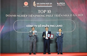 TNG Land lọt Top 10 Doanh nghiệp tiên phong phát triển nhà ở xã hội