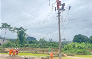  Công ty Điện lực Sơn La nhanh chóng khôi phục cấp điện