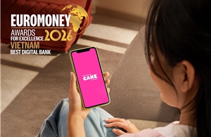 Euromoney vinh danh Cake là ngân hàng số xuất sắc nhất Việt Nam năm 2026