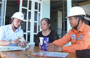 PC Quảng Ngãi đẩy mạnh tuyên truyền sử dụng điện tiết kiệm, an toàn