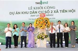 TNG Land khởi công Homie Spring, kiến tạo không gian sống mới tại xã La Bằng