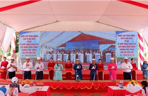 PC Quảng Ngãi đảm bảo cấp điện cho lễ khởi công 5 trường nội trú liên cấp 