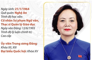 Phó Thủ tướng Chính phủ Phạm Thị Thanh Trà