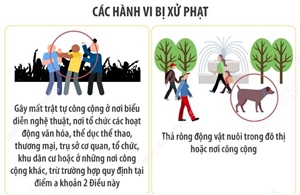 Các hành vi vi phạm quy định về trật tự công cộng bị xử phạt từ 15/12/2025