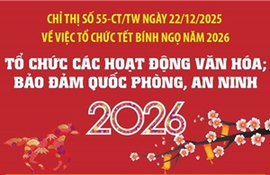 Tổ chức các hoạt động văn hóa; bảo đảm quốc phòng, an ninh