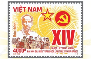 Ý nghĩa việc phát hành đặc biệt bộ tem chào mừng Đại hội XIV của Đảng
