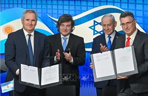 Israel và Argentina tăng tốc hợp tác an ninh, công nghệ và hàng không