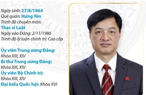 Ủy viên Bộ Chính trị, Bí thư Trung ương Đảng, Trưởng ban Tổ chức Trung ương Nguyễn Duy Ngọc