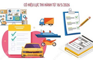 Sử dụng dữ liệu đăng kiểm phương tiện giao thông thay thế 4 loại giấy tờ