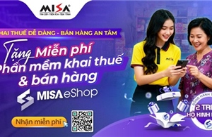 MISA tặng miễn phí phần mềm cho 2 triệu hộ kinh doanh