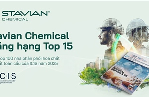 Stavian Hóa chất thăng hạng Top 15 trong 100 nhà phân phối lớn nhất toàn cầu theo ICIS 2025