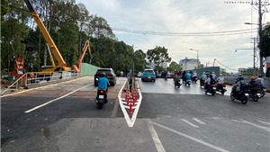 TP Hồ Chí Minh: Thông xe cầu vượt tạm thứ 2 ở cửa ngõ Sân bay Tân Sơn Nhất 
