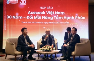 Acecook Việt Nam kỷ niệm 30 năm: Công bố chiến lược &#39;Đổi mới nâng tầm hạnh phúc&#39;