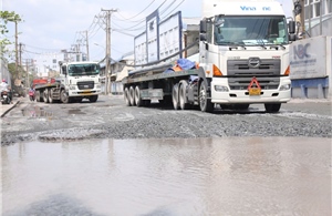 TP Hồ Chí Minh: Điều chỉnh giao thông để sửa chữa đường Bến Nghé xuống cấp