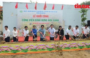 TP Hồ Chí Minh: Khởi công xây dựng công viên Bình Hưng Hòa Xanh