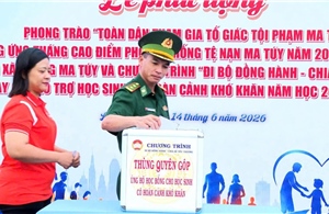 TP Hồ Chí Minh: Gần 1.000 người tham gia phong trào toàn dân tố giác tội phạm ma túy