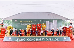 TP Hồ Chí Minh: Khởi công dự án Happy One Mori tại phường Lái Thiêu