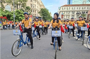 TP Hồ Chí Minh: Trên 1.000 người tham gia Ngày hội đạp xe vì cộng đồng