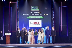 Bosch đạt danh hiệu môi trường làm việc tốt nhất ngành kỹ thuật tại Việt Nam