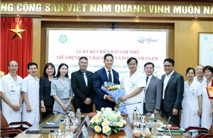 Pfizer Việt Nam và Bệnh viện Bạch Mai tăng cường hợp tác chăm sóc sức khỏe