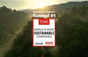 Schneider Electric lần thứ 2 được vinh danh là Công ty bền vững nhất thế giới