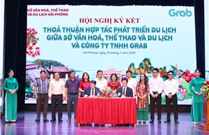 Sở Văn hóa, Thể thao và Du lịch Hải Phòng cùng Grab hợp tác thúc đẩy du lịch 