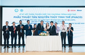 DKSH Việt Nam tiếp tục đào tạo phẫu thuật Phaco tại Việt Nam