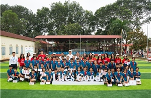 LG khánh thành sân bóng &#39;Hạt giống tài năng&#39; tại Bắc Ninh