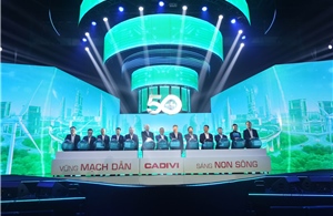 CADIVI: 50 năm &#39;vững mạch dẫn&#39;, hướng tới Net Zero 2050