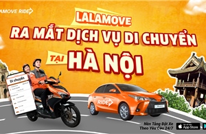 Lalamove mở rộng dịch vụ chở khách tại Hà Nội