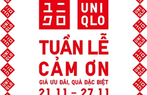 UNIQLO khởi động ‘Tuần lễ cảm ơn’ với nhiều ưu đãi và quà tặng