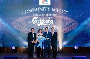 Carlsberg Việt Nam được vinh danh ‘Doanh nghiệp vì cộng đồng’ tại EuroCham Business Awards 2025