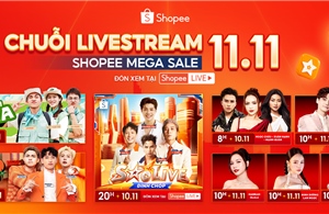 Shopee Mega Sale 11.11 đồng hành cùng nhà bán hàng tăng tốc cuối năm