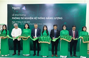 Schneider Electric khai trương Phòng thí nghiệm hệ thống năng lượng 