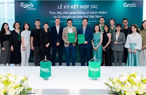 Carlsberg Việt Nam và Grab chung tay thúc đẩy uống có trách nhiệm, di chuyển an toàn