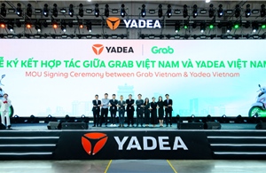 Grab hợp tác Yadea thúc đẩy tài xế chuyển sang xe điện