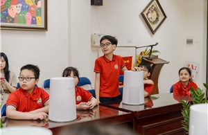 LG hỗ trợ cải thiện không khí học đường tại Hà Nội