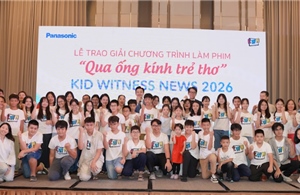 Panasonic vinh danh 16 phim ngắn của học sinh ‘Qua ống kính trẻ thơ’ 
