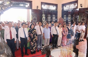 Kỷ niệm 112 năm Ngày sinh Chủ tịch Hội đồng Bộ trưởng Phạm Hùng